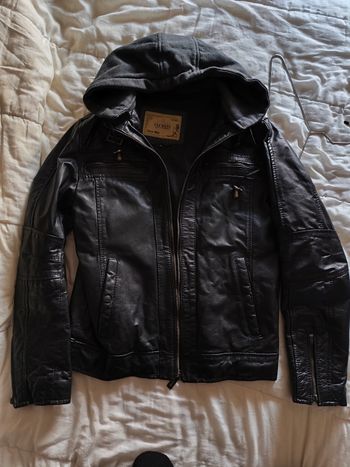 Veste cuir de buffle