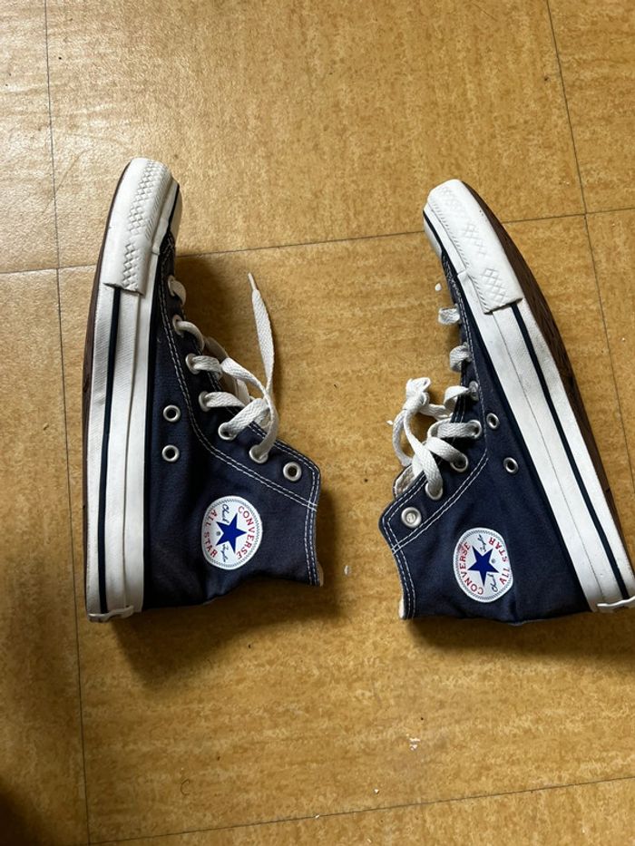 Converse été 36 bon état bleu marine