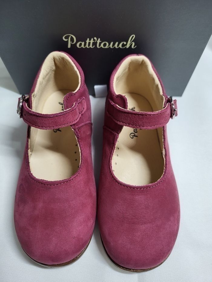 Chaussures charles IX fille en cuir bordeaux Point 25 Made in France 🇨🇵 - photo numéro 6