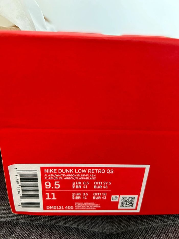 Nike dunk low retro Argon - photo numéro 4