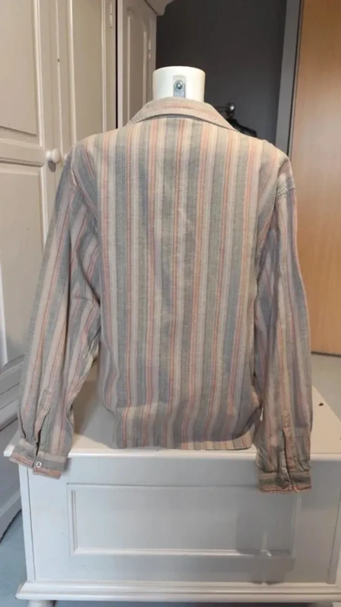 Chemise homme/femme hiver/printemps lin et coton T42 - Kiabi Casual - photo numéro 2