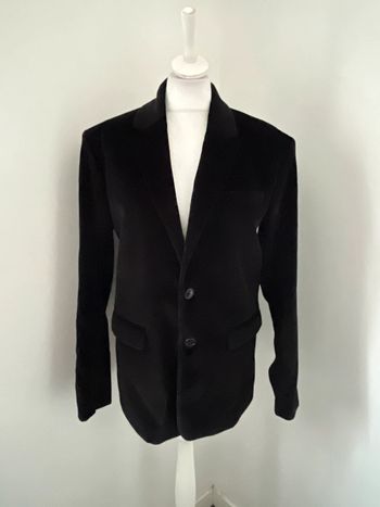 Veste blazer noir en velours Zadig et Voltaire S