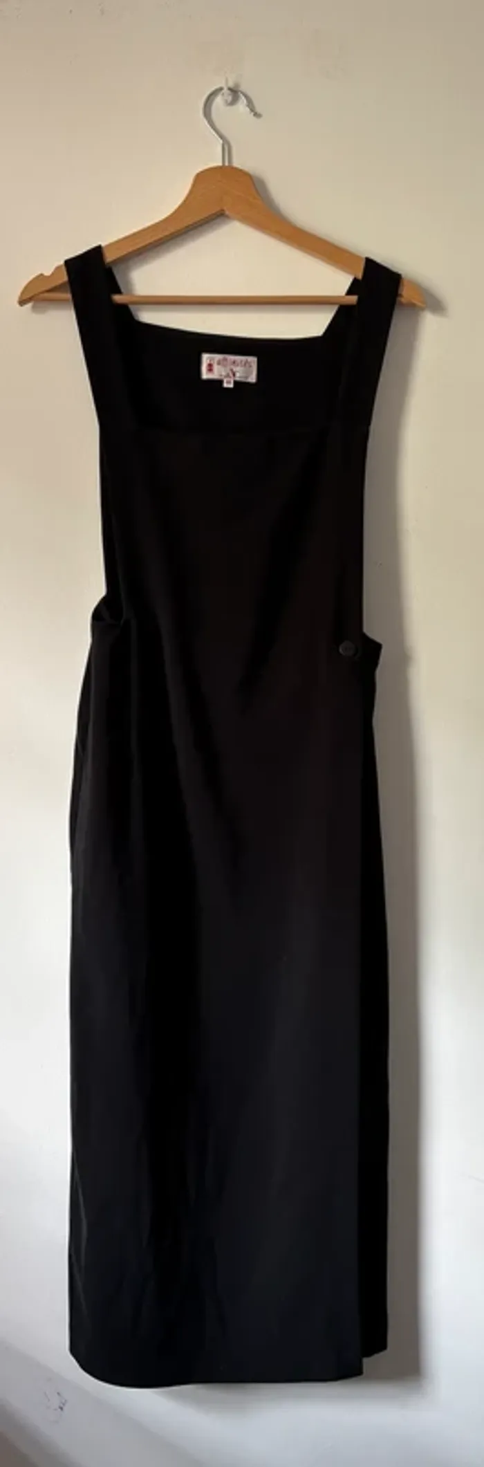 Robe longue noir portefeuille taille 38 Armand Thierry