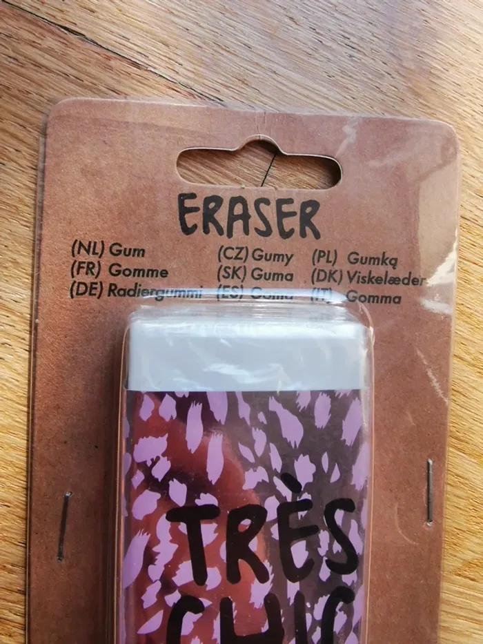 Grande gomme neuve - photo numéro 2