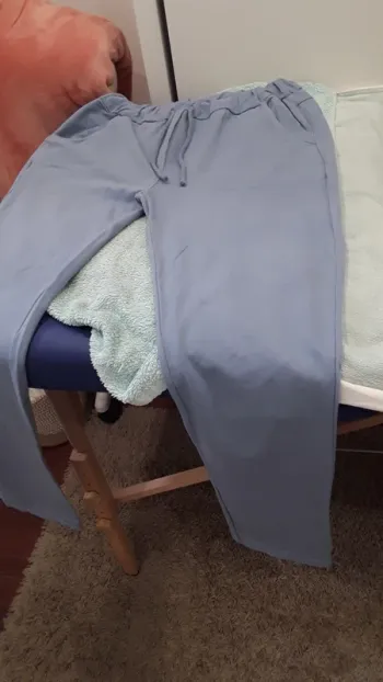 Pantalon  jogging  t unique  bleu  ciel
