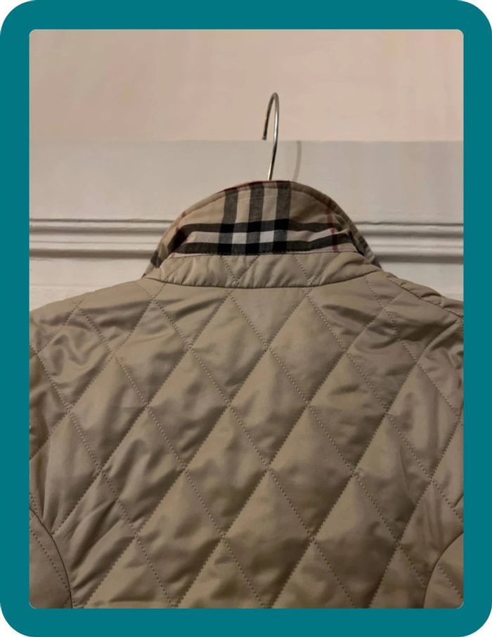Veste matelassée beige 12 ans - Burberry - photo numéro 2