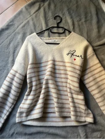 Super pull vintage oversize en taille M