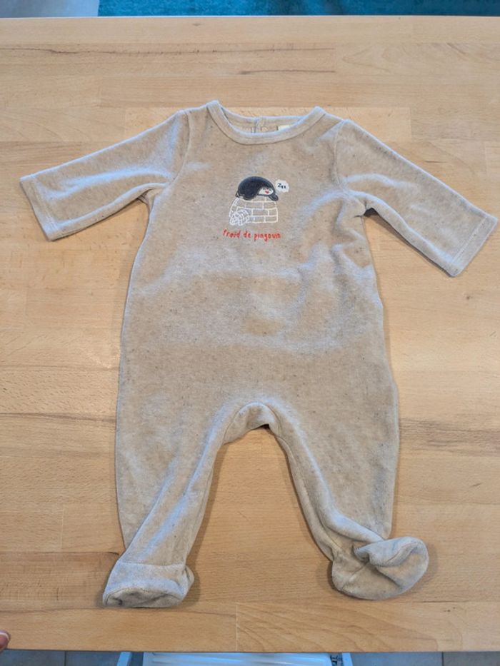 Tao - 3 mois - Pyjamas velours - photo numéro 7