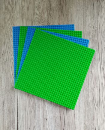 LEGO 4 plaques 25x25 cm