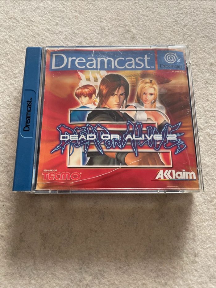 Dead or alive 2 Jeu Sega Dreamcast Complet FR