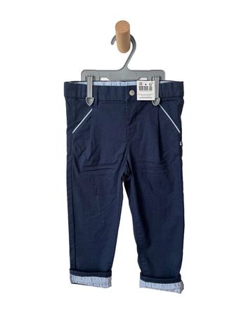 (NEUF) Pantalon bleu marine léger - Okaïdi 23 mois (86cm)