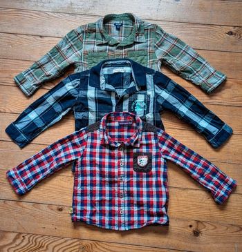 Lot chemises 24 mois