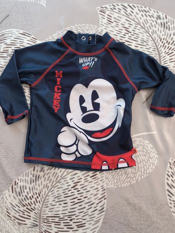 T-shirt de piscine garçon 6 mois