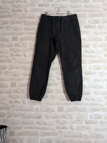 Pantalon style jogger noir homme Denimco – Taille M