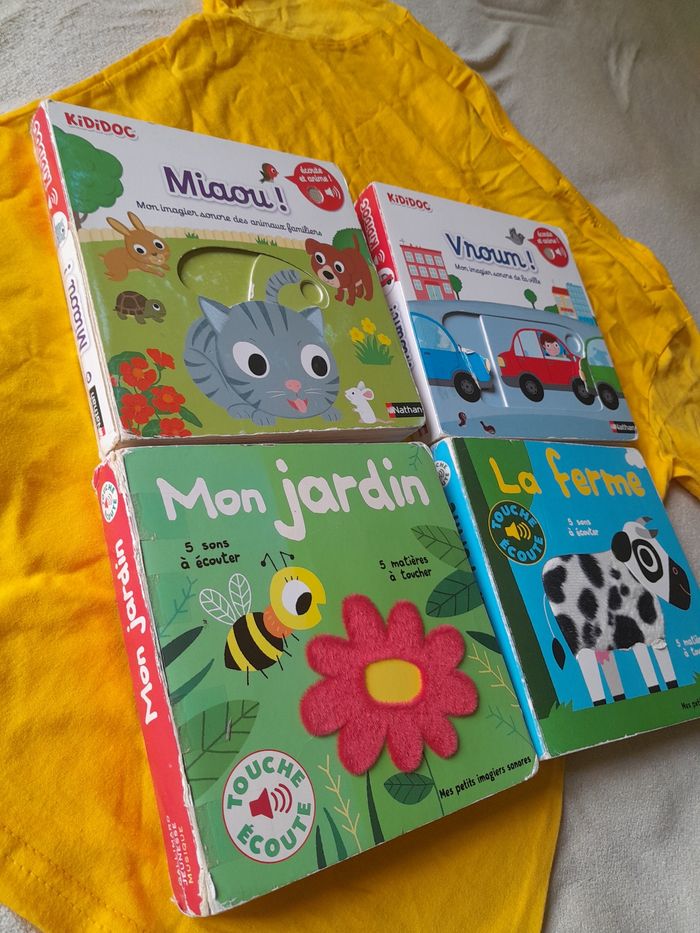 Lot 4 livres écoute et anime - photo numéro 2