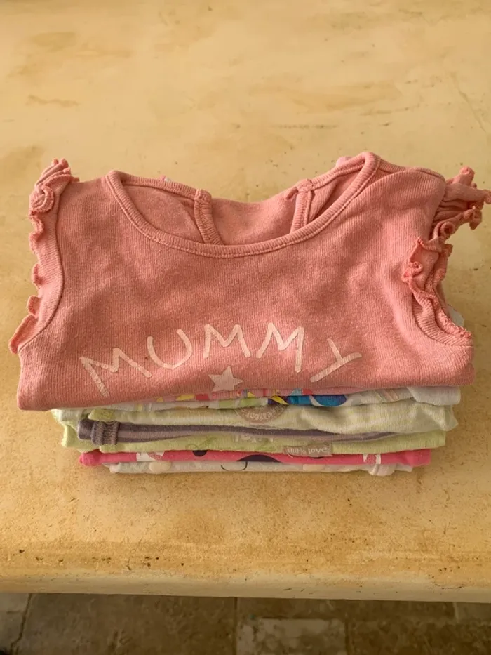 Gros lot 9 bodys fille 3 mois été - photo numéro 13