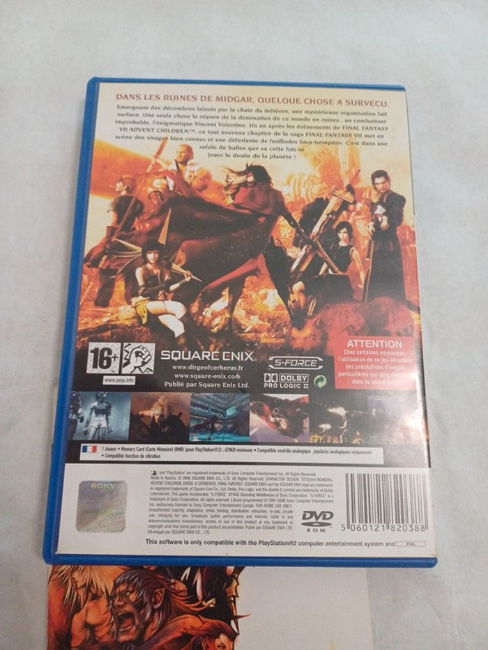 Dirge of Cerberus - Final Fantasy VII - Playstation 2 (PS2) - photo numéro 3