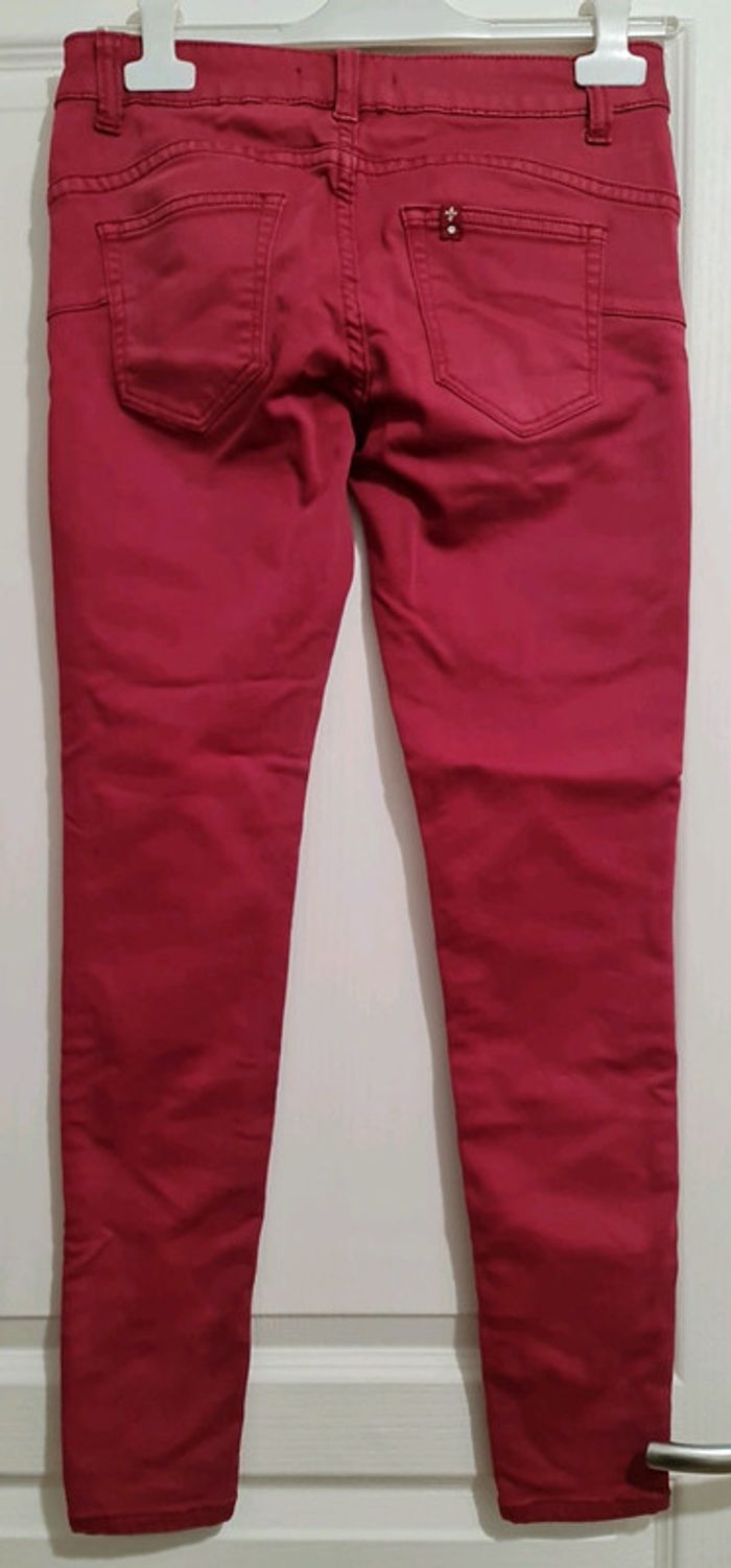 Jean slim fushia - photo numéro 2