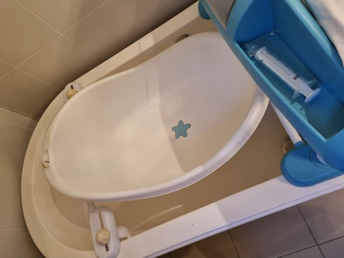 Ensemble baignoire et plan à langer - photo numéro 2