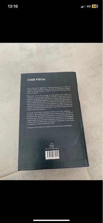 Code pratique fiscal neuf 