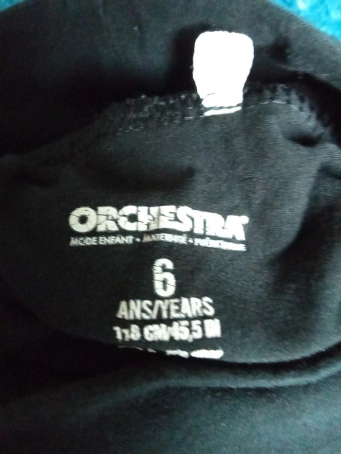 Sous pull noir Orchestra 6ans - photo numéro 3