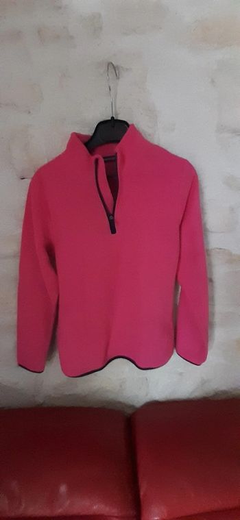 Polaire rose 10 ans