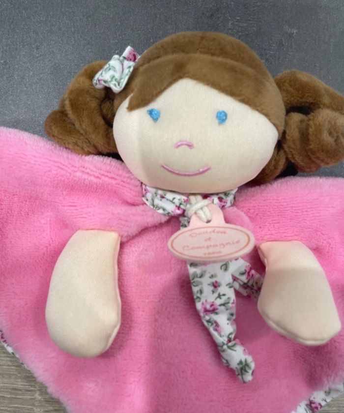 Doudou poupée rose - Doudou et compagnie - photo numéro 3