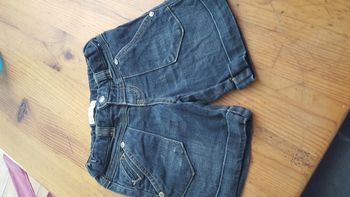 Short en jean vert baudet