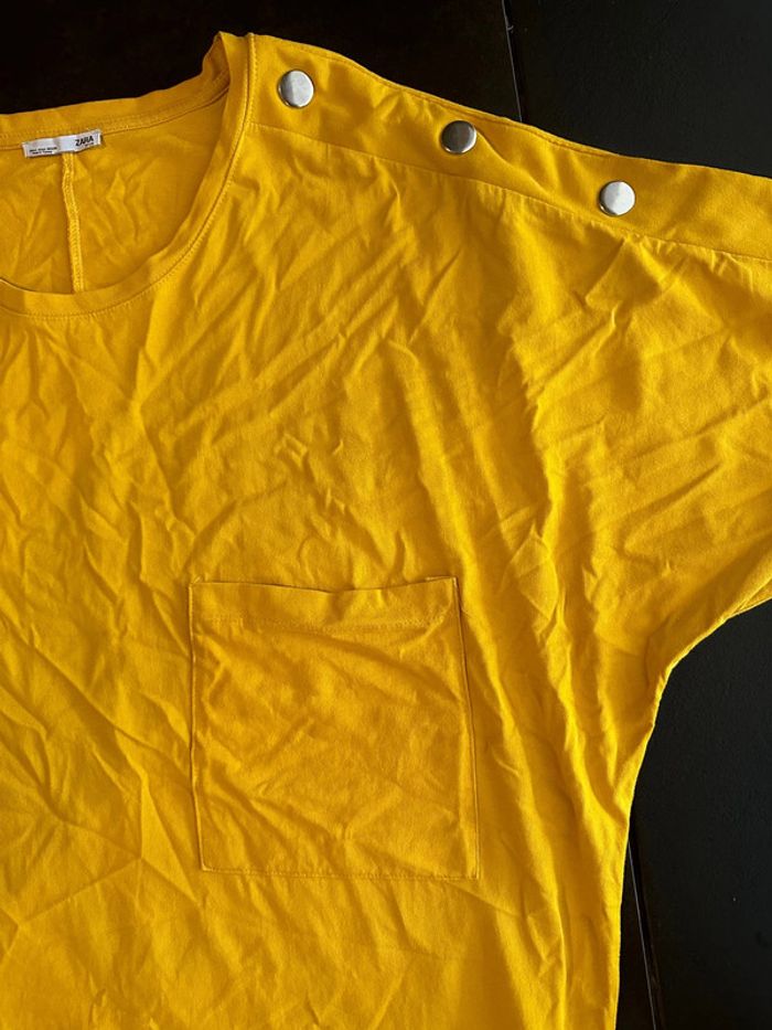 T-shirt long Zara - photo numéro 5