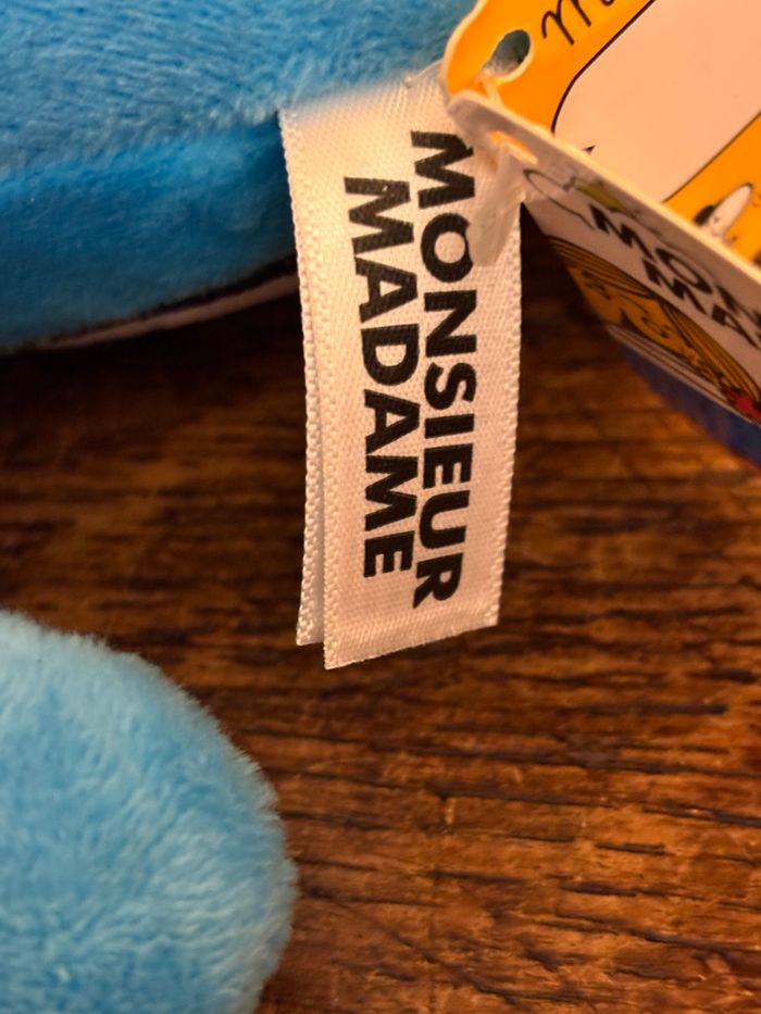 peluche Mr. Bobo  Jemini (collection Monsieur Madame) - photo numéro 3