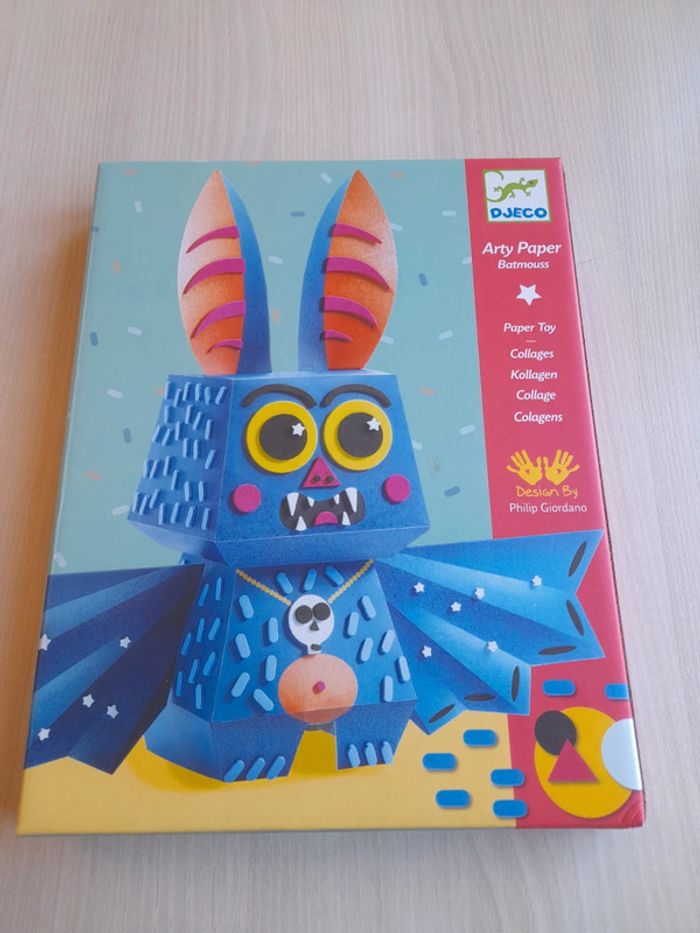 Arty Paper Batmouss Djeco neuf