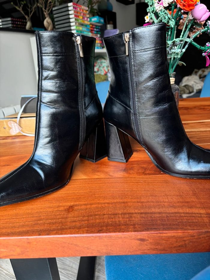 Bottine large à talon évasée ASOS - photo numéro 4