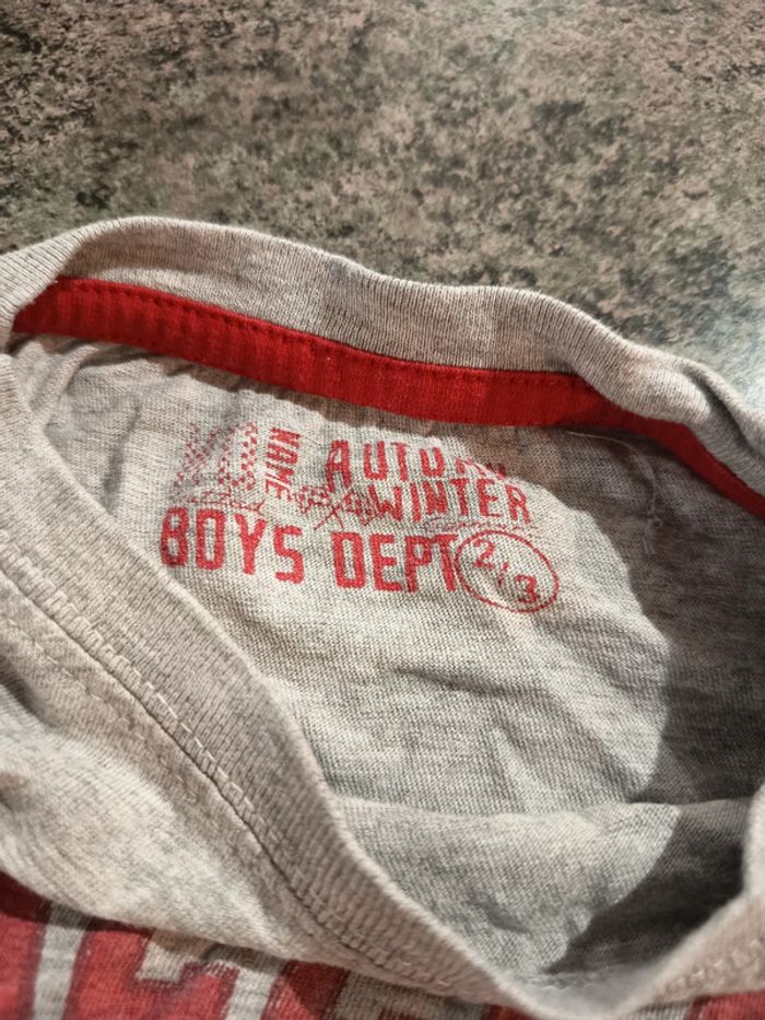 T-shirt 2-3 ans boys dept - photo numéro 2