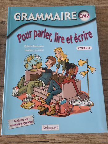 Manuel de grammaire CM2
