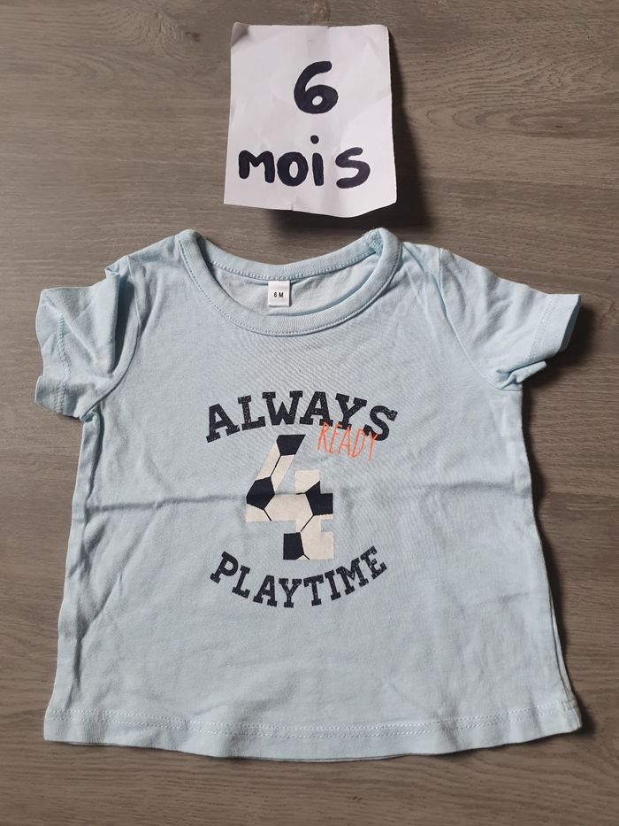 Maillot t-shirt 6mois garçon
