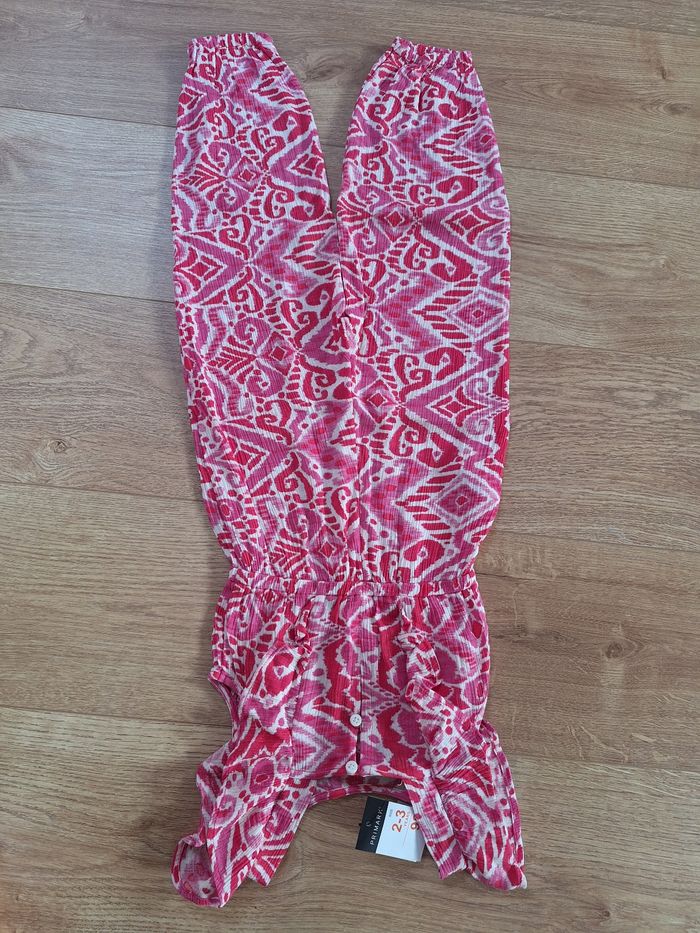 Combinaison fluide manches courtes 98cm - photo numéro 10