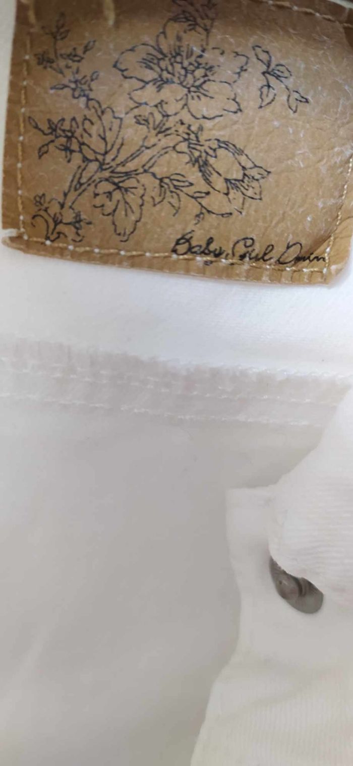 Veste jean blanc 12/ 18 mois - photo numéro 4