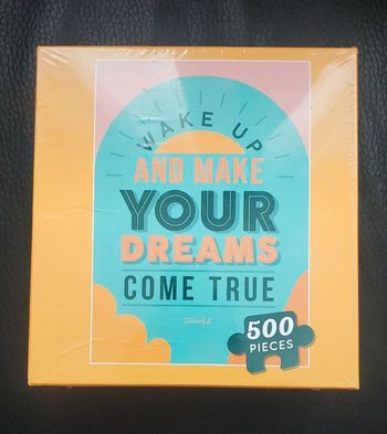 Puzzle de 500 pièces à encadrer 
Dimension une fois assemblé 48 X 68 cm