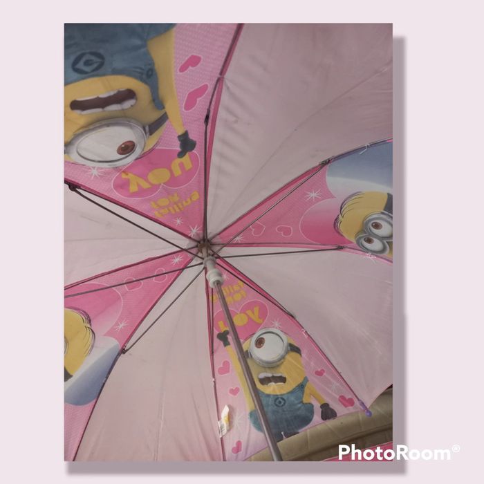 Parapluie minion rose - photo numéro 3