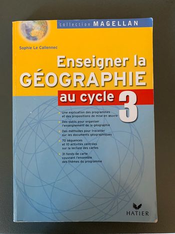 Enseigner la géographie au cycle trois, collection Magellan