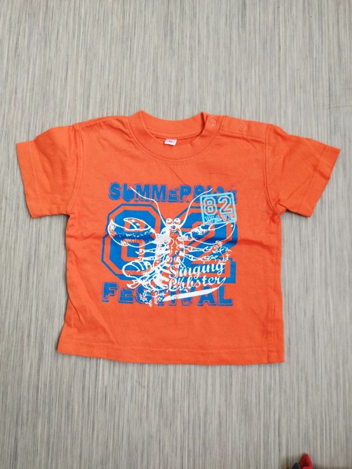 Tee-shirt garçon taille 6 mois