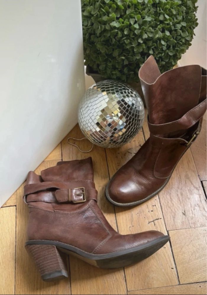 Boots bohème T40