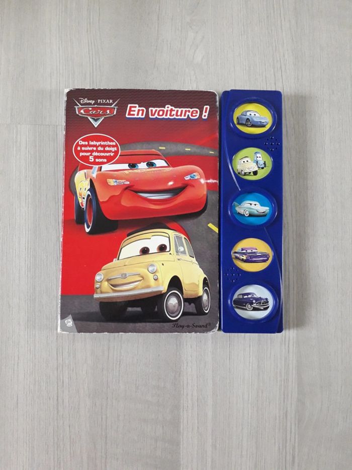 Livre sonore Disney Cars