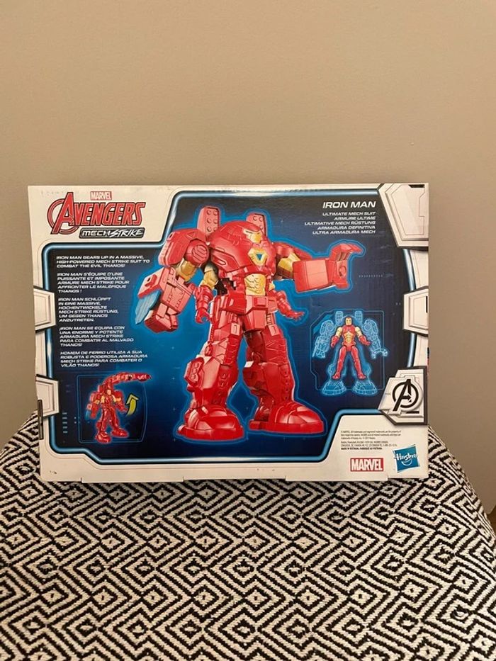 Marvel Avengers - Figurine Iron Man Avengers Mech Strike 20cm - photo numéro 2