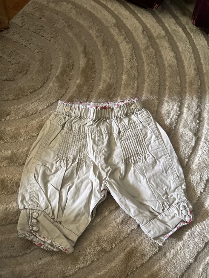 Pantalon crème Sergent Major – 6 mois (67 cm)