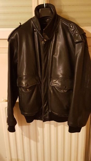 Blouson en cuir