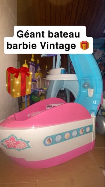 Bateau croisière barbie vintage