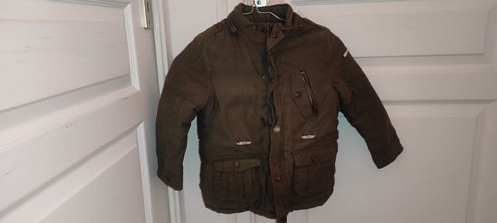 Manteau kaki garçon - photo numéro 4