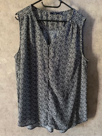 Débardeur bleu Kiabi