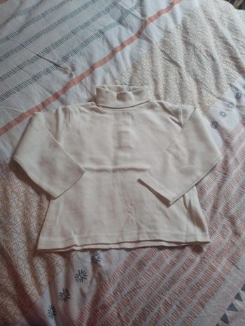 Sous pull écru 3 ans